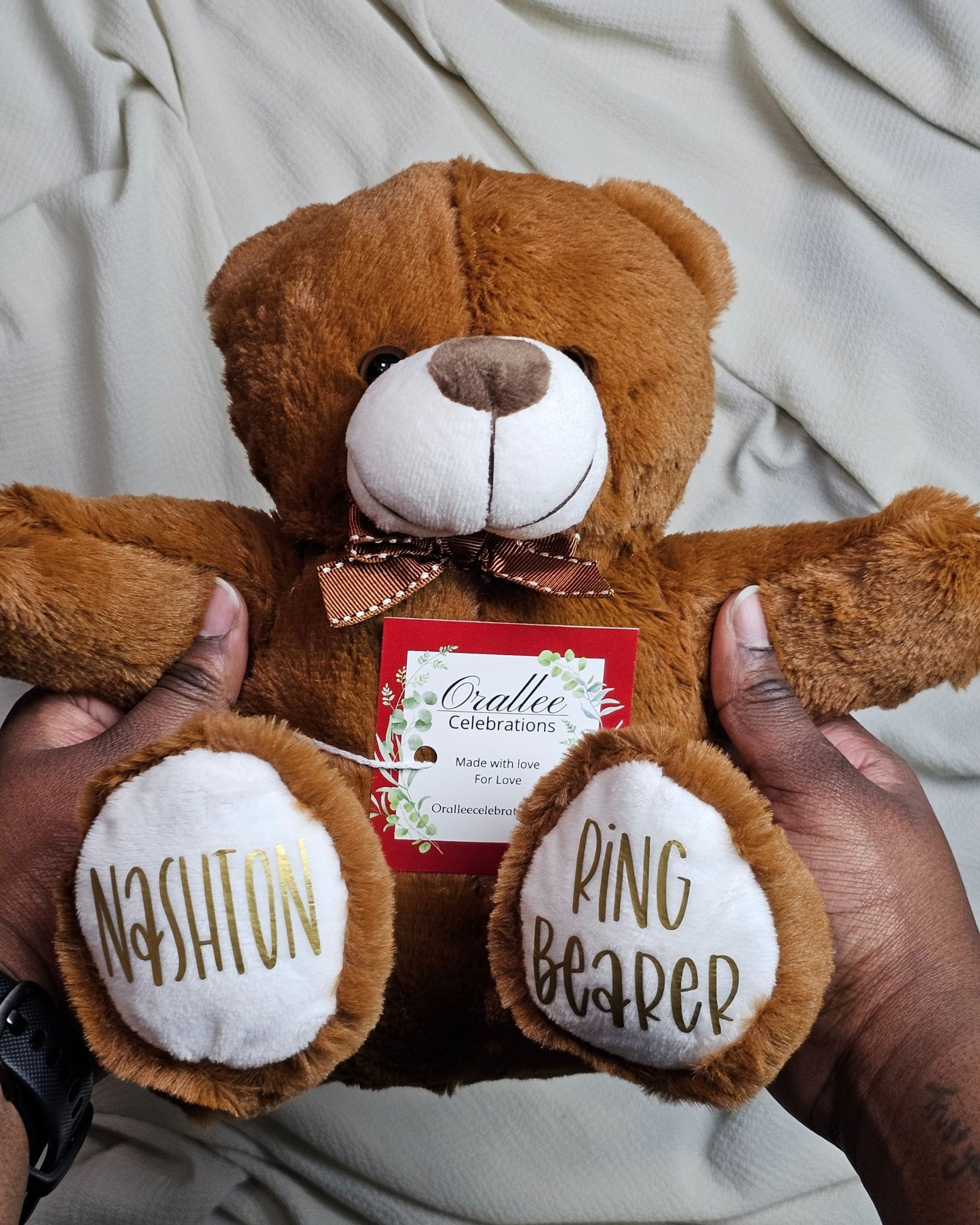 Custom Teddy Bear (25cm)