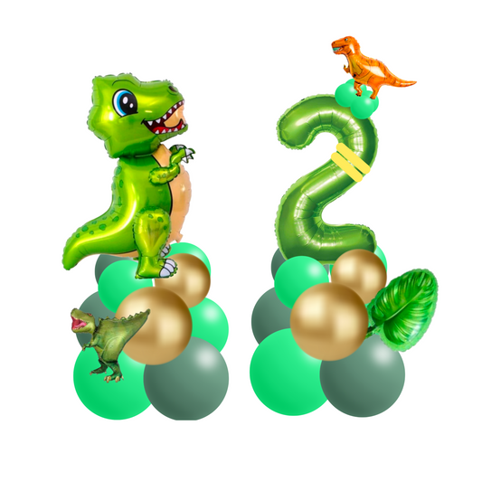 Balloon number stack (1 number, 1 themed)