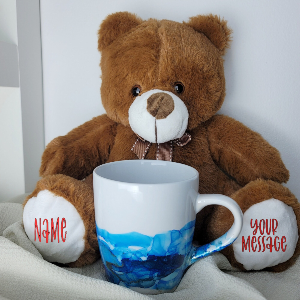 Personalized Bear, Custom Mug