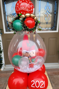 Elf Balloon (includes 1 personalized elf)