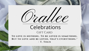 Orallee Celebrations Gift Cards