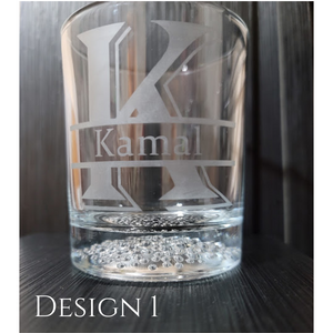 Etched glass (2 design options)